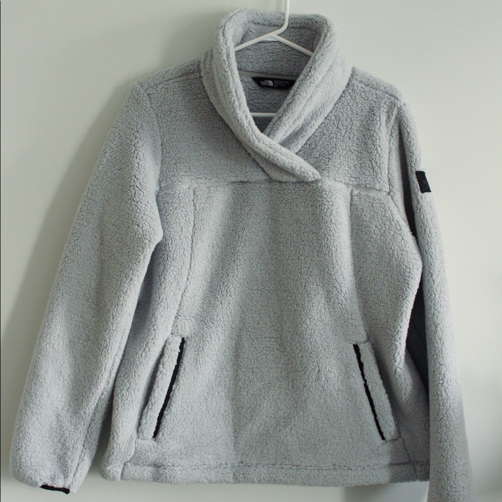 Fuzzy Women’s North Face Jacket